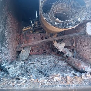 Otro incendio intencional