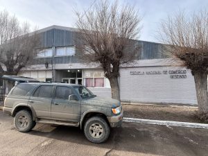 Comenzaron los trabajos de reparación de la Escuela Nº 24 de Puerto Deseado