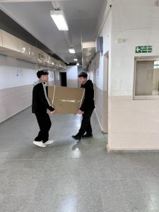 Comenzaron los trabajos de reparación de la Escuela Nº 24 de Puerto Deseado