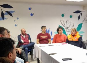 Fuerte presencia del Gobierno Provincial en la Cuenca Carbonífera ante las alertas meteorológicas