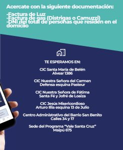 Desarrollo Social brinda asesoramiento para inscripciones en el programa nacional de subsidios energéticos