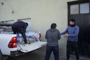 Desarrollo Social envió asistencia a las localidades afectadas por el deshielo