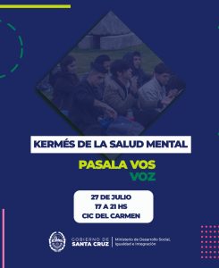 Este sábado, las juventudes se comprometen con la salud mental