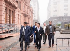 Claudio Vidal se reunió en Buenos Aires para ampliar el ejido urbano de El Chaltén