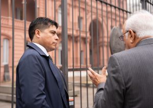 Claudio Vidal se reunió en Buenos Aires para ampliar el ejido urbano de El Chaltén