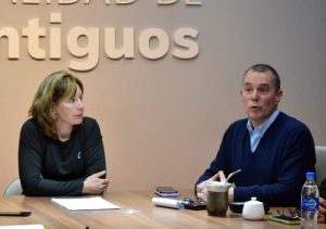 El COE Provincial arribó a Los Antiguos: “Venimos a trabajar en equipo”