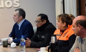El COE Provincial arribó a Los Antiguos: “Venimos a trabajar en equipo”