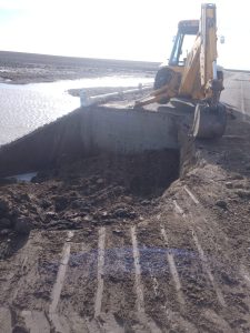 Vialidad reparó el tramo de la Ruta 40 que destrozó el agua a la altura de Las Horquetas