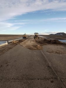 Vialidad reparó el tramo de la Ruta 40 que destrozó el agua a la altura de Las Horquetas