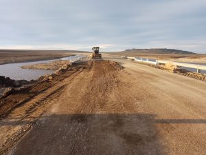 Vialidad reparó el tramo de la Ruta 40 que destrozó el agua a la altura de Las Horquetas