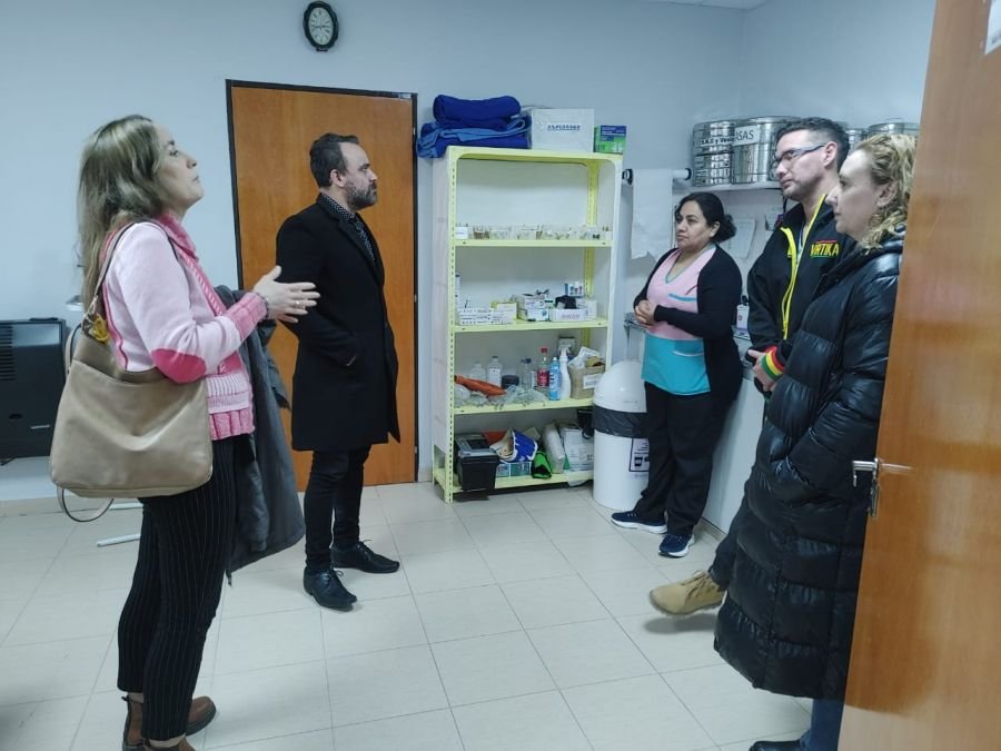 Salud concretó agenda de trabajo en Caleta Olivia