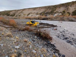 Recursos Hídricos de Provincia: dio detalles de los trabajos realizados para contener crecidas de ríos