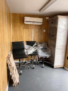 Donan módulo contenedor y equipamiento para la delegación de Minería en Perito Moreno