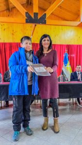 El Gobierno Provincial estuvo presente el acto protocolar por el 51º Aniversario de Tres Lagos