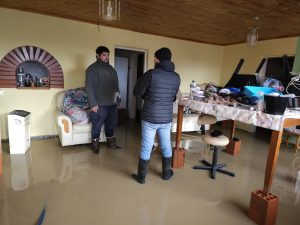 Inundaciones: Varela destacó que los dispositivos de salud están a disposición de la comunidad de Río Gallegos