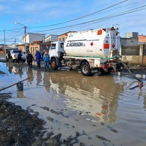 Desarrollo Social brindó respuesta inmediata a las familias afectadas por el temporal en Río Gallegos