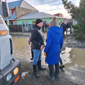 Desarrollo Social brindó respuesta inmediata a las familias afectadas por el temporal en Río Gallegos