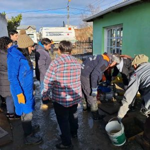 Desarrollo Social brindó respuesta inmediata a las familias afectadas por el temporal en Río Gallegos