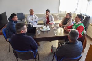 Varela en Gobernador Gregores: “Con el trabajo de todos, mejoraremos cada hospital de la provincia”