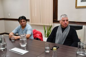 Autoridades Provinciales se reunieron con representantes de la Federación de Estibadores Portuarios