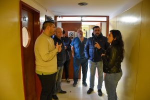 Salud realizó relevamiento en el Hospital Seccional Los Antiguos