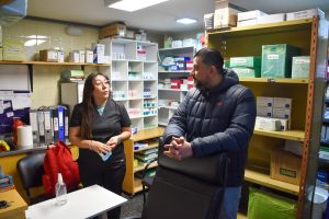 Salud realizó relevamiento en el Hospital Seccional Los Antiguos