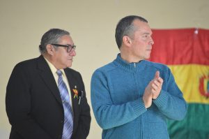 Autoridades Provinciales participaron del acto por el Aniversario de la Independencia de Bolivia