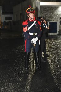 Claudio Vidal participó del izamiento homenaje al General San Martín