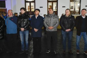 Claudio Vidal participó del izamiento homenaje al General San Martín