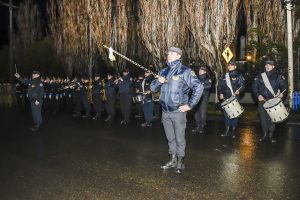 Claudio Vidal participó del izamiento homenaje al General San Martín