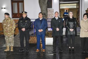 Claudio Vidal participó del izamiento homenaje al General San Martín