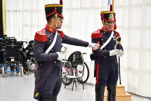 Semana Sanmartiniana: Granaderos visitan diferentes escuelas de Río Gallegos