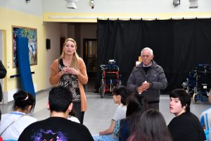 Semana Sanmartiniana: Granaderos visitan diferentes escuelas de Río Gallegos