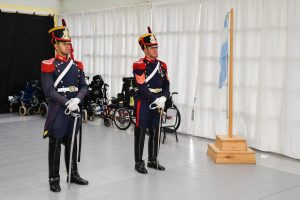 Semana Sanmartiniana: Granaderos visitan diferentes escuelas de Río Gallegos