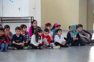 Continúan las visitas de los Granderos a Caballo a las escuelas de Río Gallegos