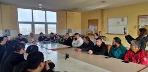 El Gobierno realizó mesa de trabajo para mejorar la competitividad y eficiencia en el puerto de Deseado