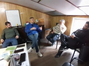 Autoridades Provinciales mantuvieron una reunion de trabajo con la Subsecretaría de Ambiente de Puerto Deseado