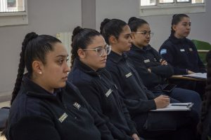 Dictaron taller sobre violencia intrafamiliar para estudiantes de la Escuela de Policía