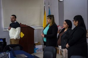 Dictaron taller sobre violencia intrafamiliar para estudiantes de la Escuela de Policía