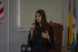 Dictaron taller sobre violencia intrafamiliar para estudiantes de la Escuela de Policía