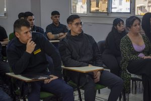 Dictaron taller sobre violencia intrafamiliar para estudiantes de la Escuela de Policía