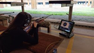 Jóvenes santacruceños compiten en el Nacional Juvenil de Tiro 2024