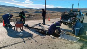 Vialidad realiza tareas de mantenimiento en 28 de Noviembre