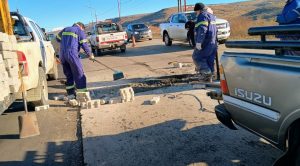 Vialidad realiza tareas de mantenimiento en 28 de Noviembre