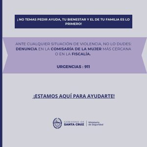 El Ministerio de Seguridad refuerza la Prevención y Concientización sobre la Violencia Intrafamiliar