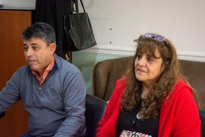 Macchiavelli compartió una mesa de trabajo con la senadora Natalia Gadano