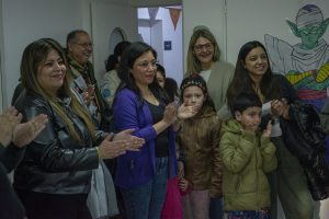 Cárdenas ponderó los espacios comunitarios como punto de encuentro entre la comunidad y el Estado