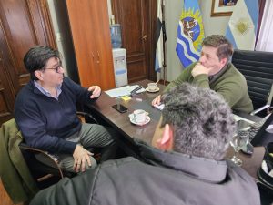 Luxen recibió al vocal electo por los activos en la Caja de Servicios Sociales