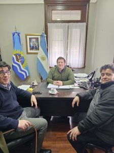 Luxen recibió al vocal electo por los activos en la Caja de Servicios Sociales