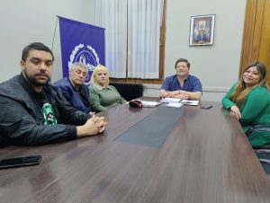 El Gobierno de Santa Cruz se reunió con ATE para conformar una agenda conjunta de trabajo